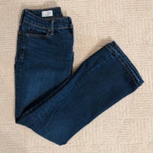 Sexy Boot Cut Light Blue Denim Jeans (Petite)